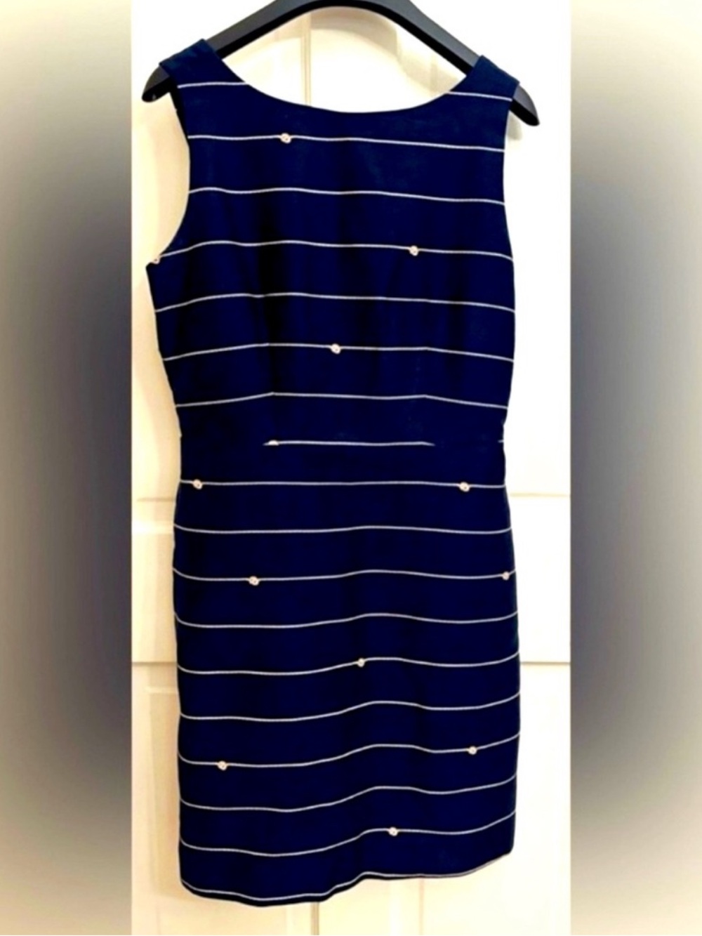 The Limited Nautical Rope Print Shift Dress